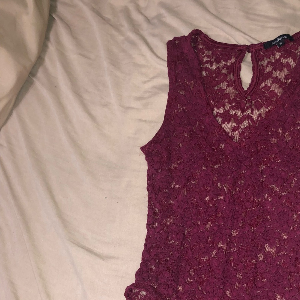 Lace body suit